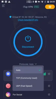 iTop VPN android App screenshot 3