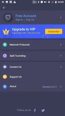 iTop VPN android App screenshot 5